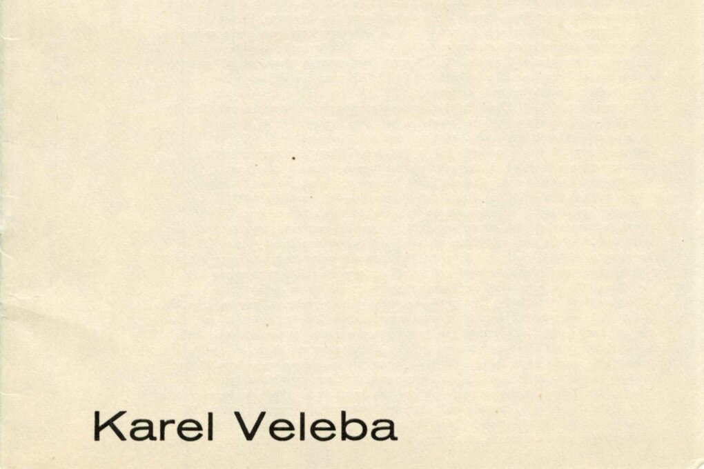 Karel Veleba. Černá a bílá